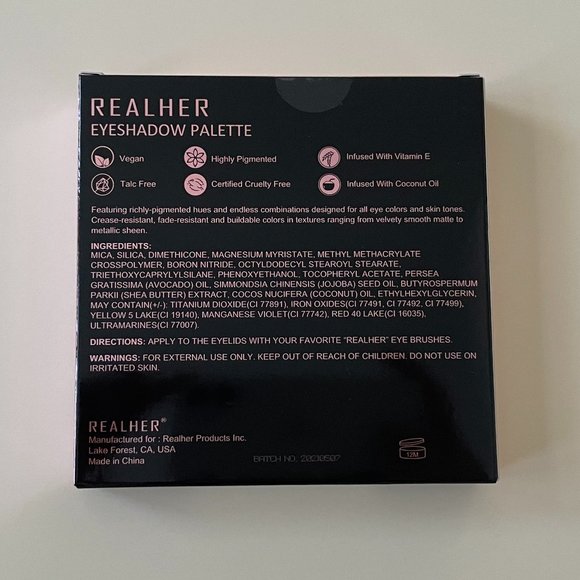 REALHER Dreams So Big Eyeshadow Palette New - Picture 3 of 3